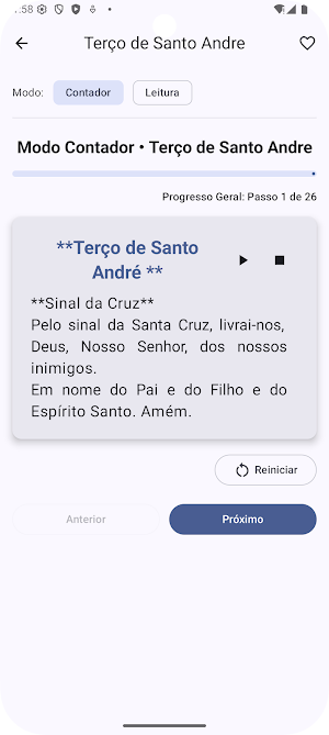 Terço de Santo André Screenshot 2