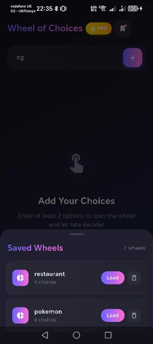 Wheel of Choices Screenshot 3