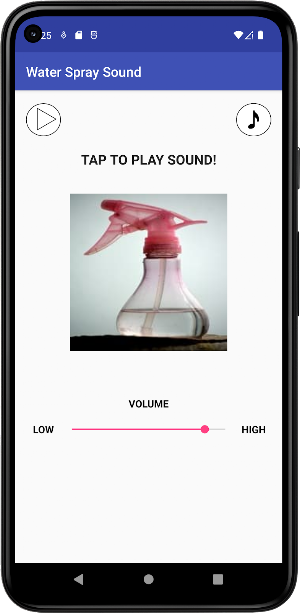 Water Spray Sound Screenshot 0