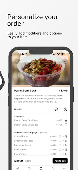 Rapha Bowls Cafe Screenshot 2