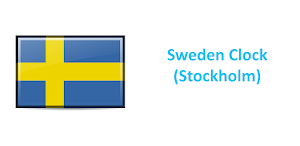 Sweden Clock(Stockholm) Screenshot 0