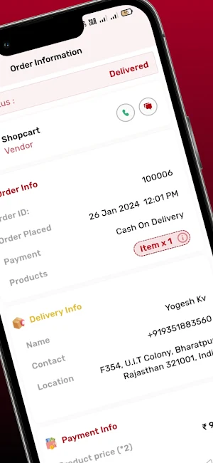 Shopplaza Delivery Screenshot 2