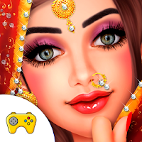 Indian Gopi Beauty Salon : Makeup Dressup Girls