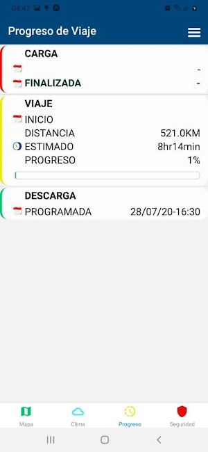 Despacho Interplanta Screenshot 2