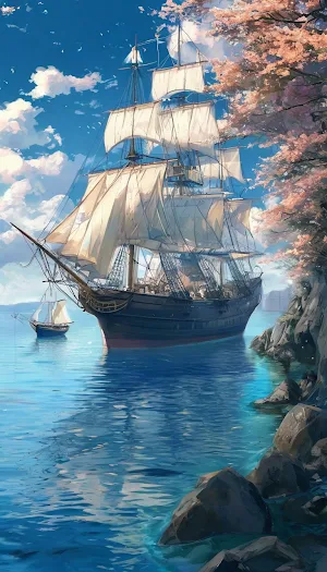 Sailboat Wallpaper Screenshot 0