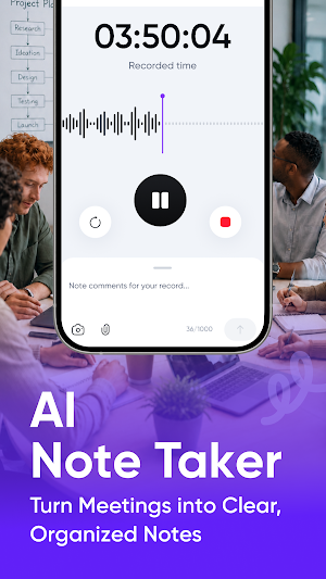 Smart Noter AI: Auto Summary Screenshot 0