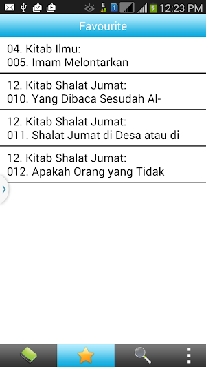 Sahih Al-Bukhari (Melayu) Screenshot 3