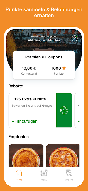 Moini Steinofenpizza Screenshot 0