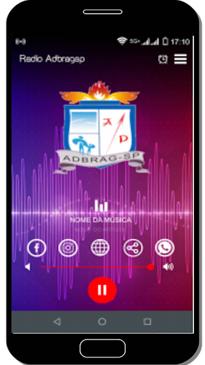 Rádio Adbragsp Screenshot 1
