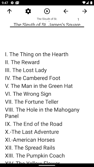 Book, The Sleuth of St. James' Screenshot 0