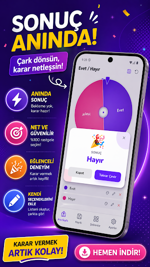 Çark Çevir - Karar Verici Screenshot 2