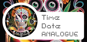 Colorful Skull Watch Face Screenshot 1