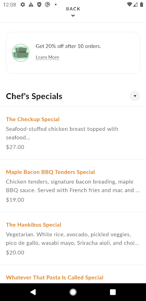 The Coterie Restaurant Screenshot 2