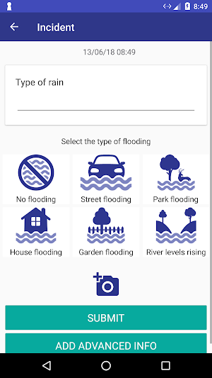 FloodCitiSense Screenshot 1