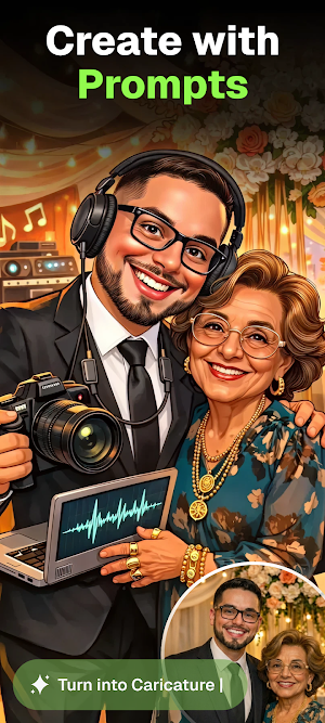 AI Caricature Photo Video Art Screenshot 2