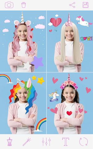 Unicorn Photo Game Screenshot 0