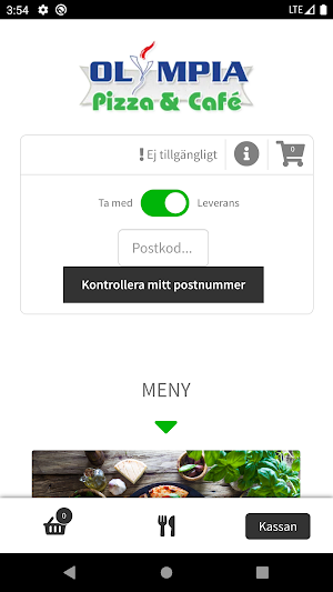 Olympia pizzeria Screenshot 1