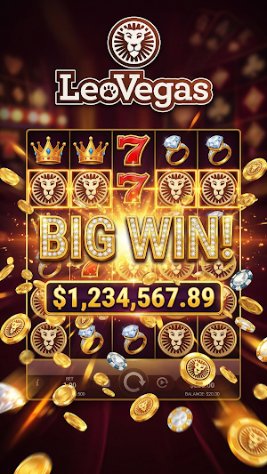 LeoVegas App Screenshot 1