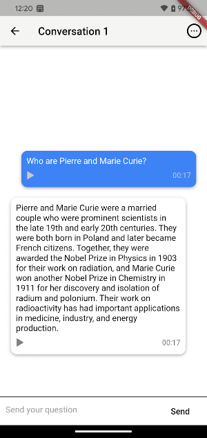 SimpleChat & Quiz - AI Chat Screenshot 0