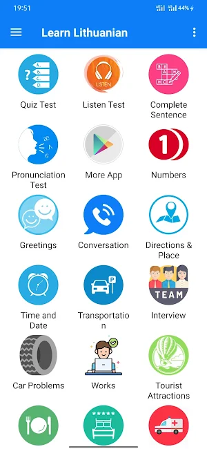 Learn Lithuanian Language Screenshot 0