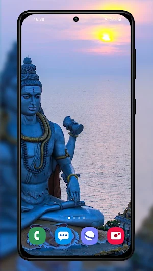Lord Shiva walpaper background Screenshot 3