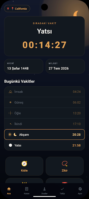 Dini Rehberim: Ezan vakti Screenshot 0