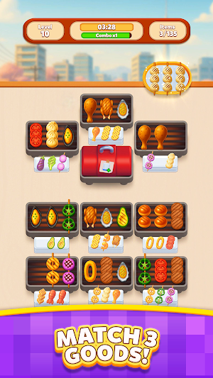 Kitchen Sort - Match Goods Screenshot 1