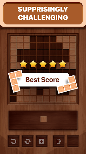 Wood Block - Puzzle game Screenshot 2