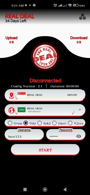 REAL VPN 5G Screenshot 0