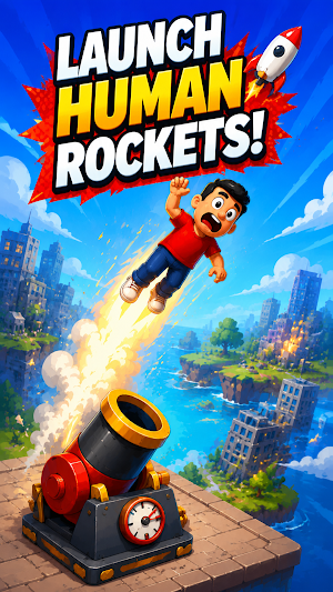 Human Rocket Evolution Screenshot 0