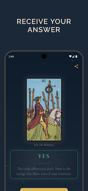 YES or NO Tarot: Card Reading Screenshot 2