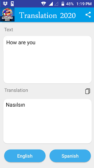 Turkish - English Translator 2021 Screenshot 0
