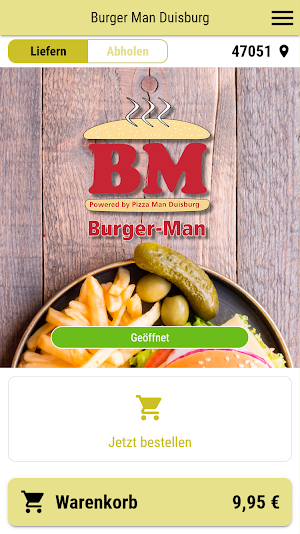 Burger Man Duisburg Screenshot 0