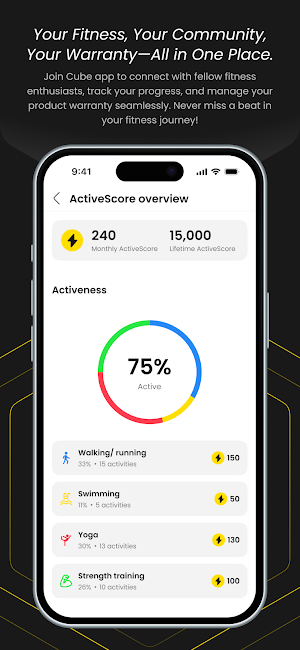 Cube Club Fitness Screenshot 2