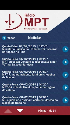 Rádio MPT Screenshot 1
