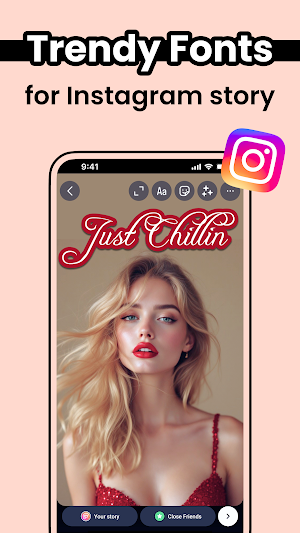 Fonts for Insta Story: Fontini Screenshot 0
