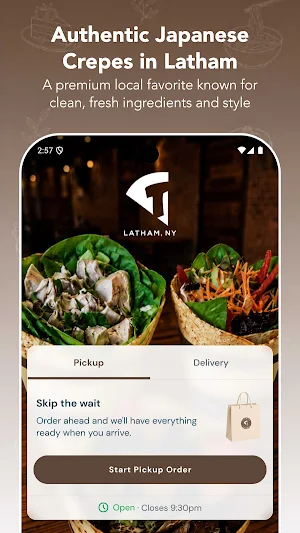 T Swirl Crepe Latham Screenshot 0