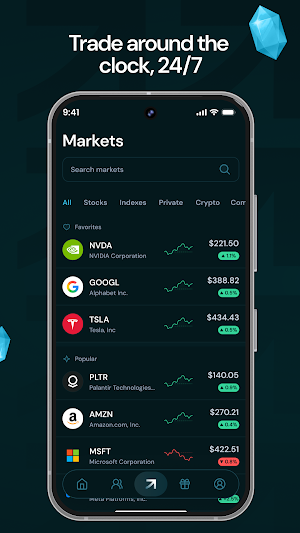 Markets App: Stocks & Crypto Screenshot 2