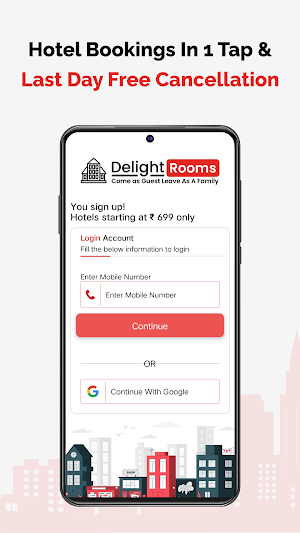 Delight Room:Hotel Booking App Screenshot 3
