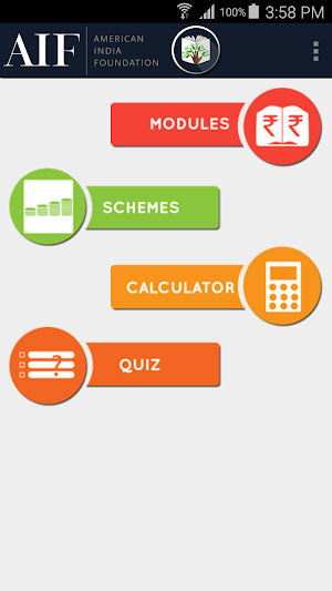 AIF Financial Literacy Screenshot 1