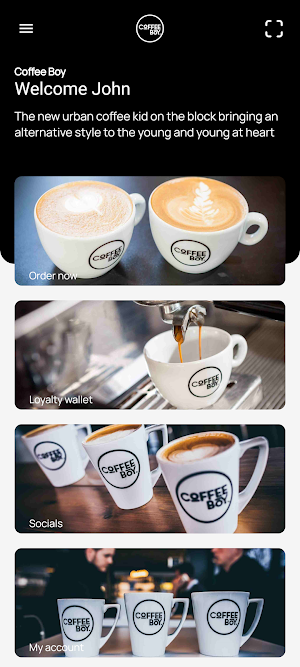 Coffeeboy Rewards Screenshot 0