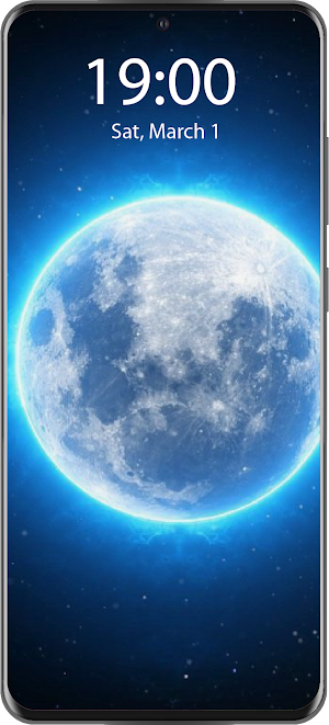 Moon Live Wallpaper Parallax Screenshot 1