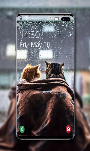 Rain Wallpaper ☔ Screenshot 1