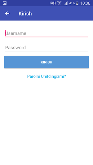 Бошкарув хисоби Screenshot 1