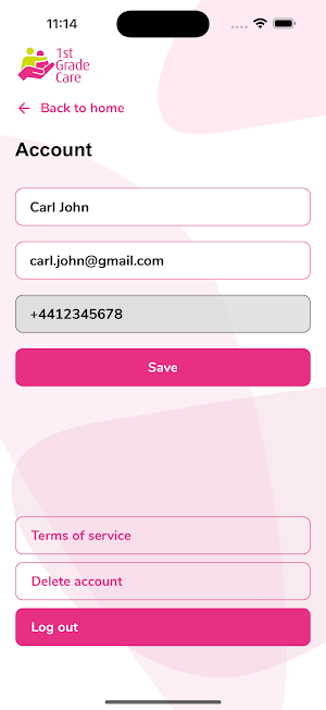 1st Grade Care Screenshot 1