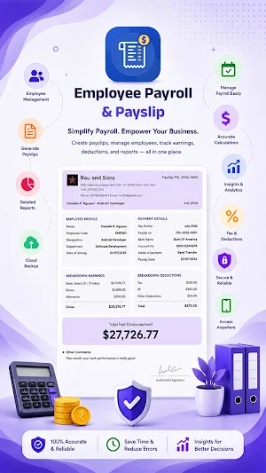 Employee Payroll & Payslip Screenshot 0