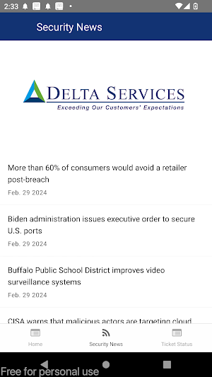 Delta Services Screenshot 1