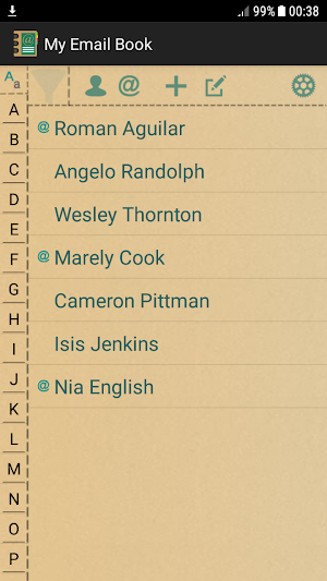 My Emails Book Screenshot 0