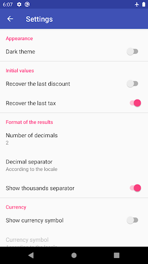 Discount Calculator Screenshot 2