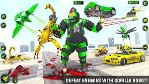 Animal Robot Car Transform Screenshot 2